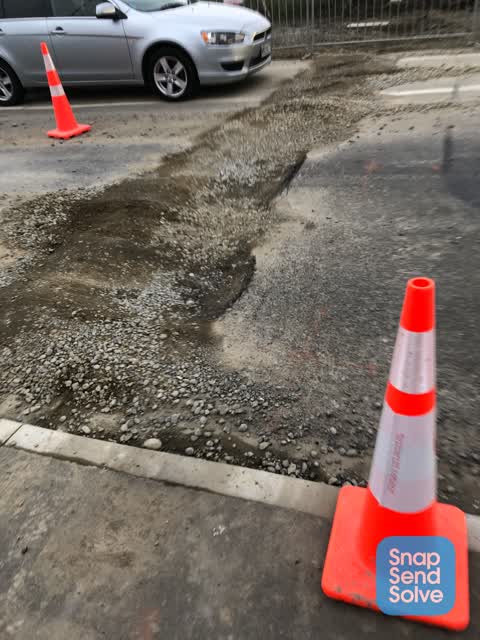 Roading/Streets, a report photo