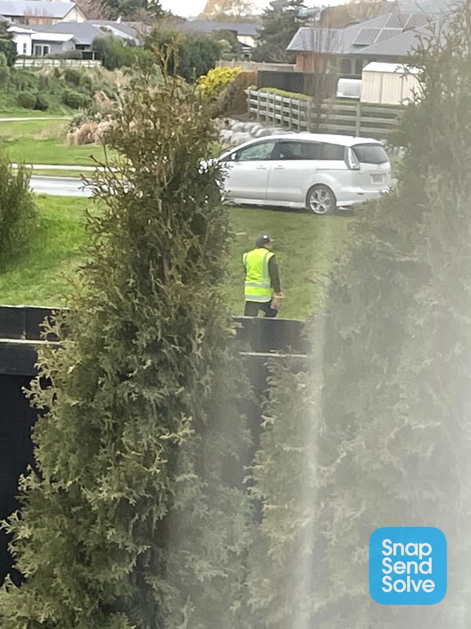 The photograph attached to this parks report