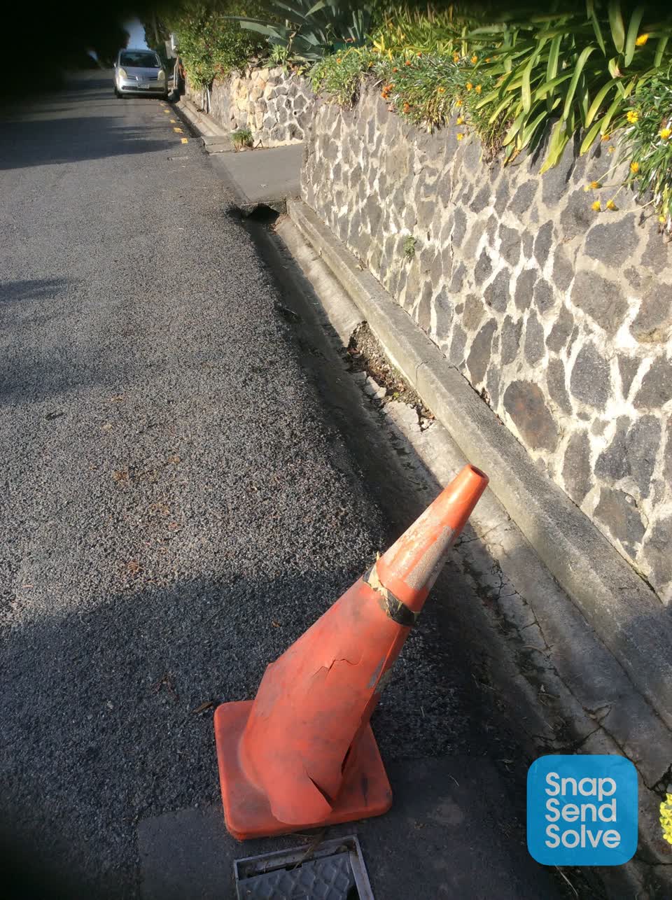 The photograph attached to this water supply report