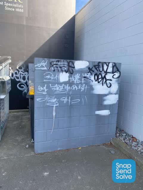 Graffiti, a report photo