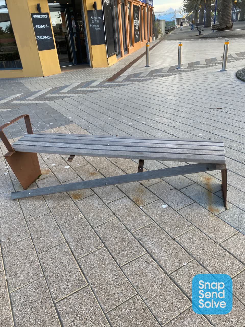 The photograph attached to this parks report