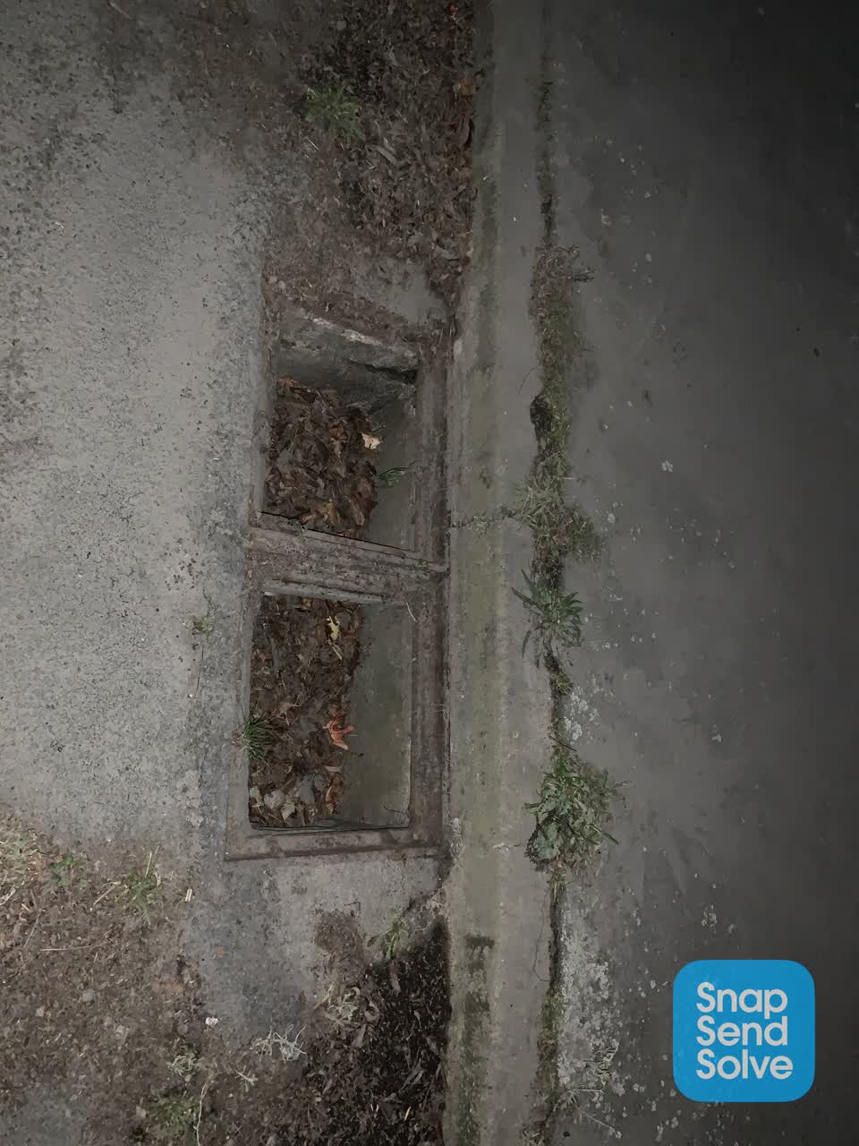 The photograph attached to this wastewater/stormwater report