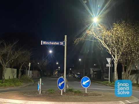 Roading/Streets, a report photo
