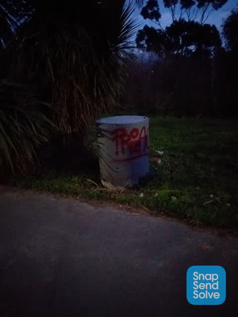 Graffiti, a report photo