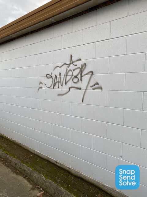 Graffiti, a report photo