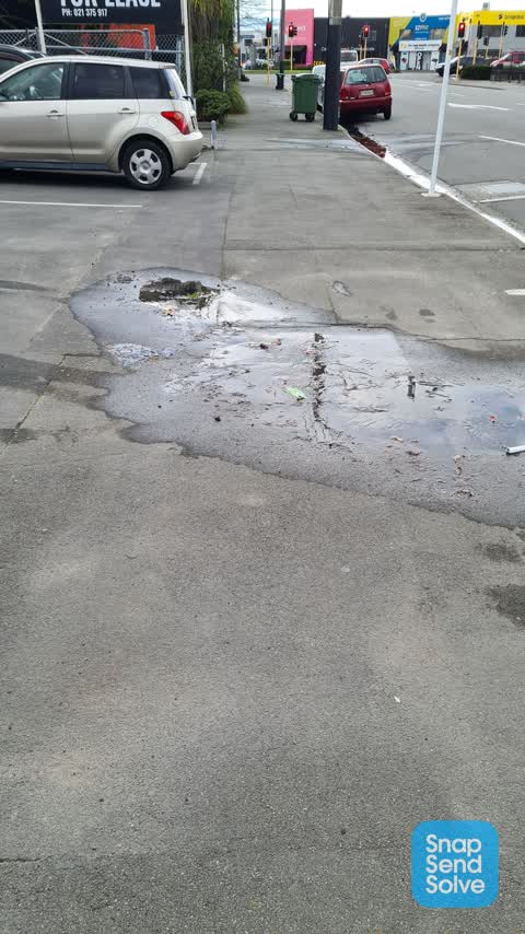 Water Leak — a report photo