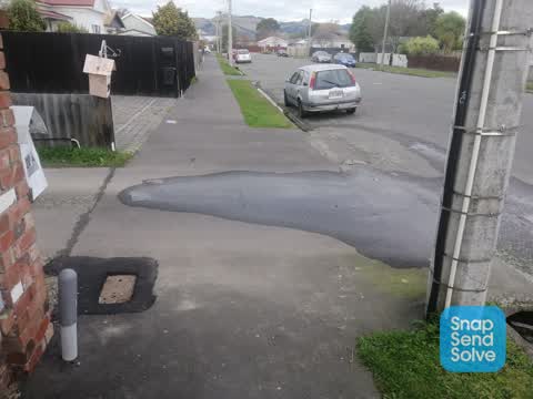 Water Leak, a report photo