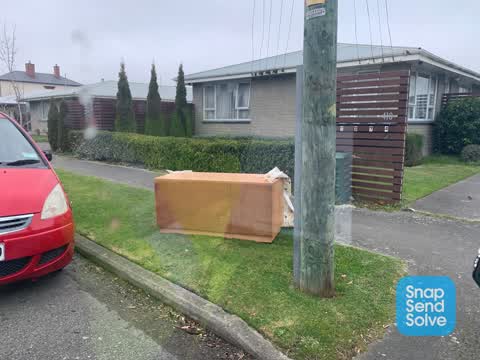 Rubbish/Recycling — a report photo