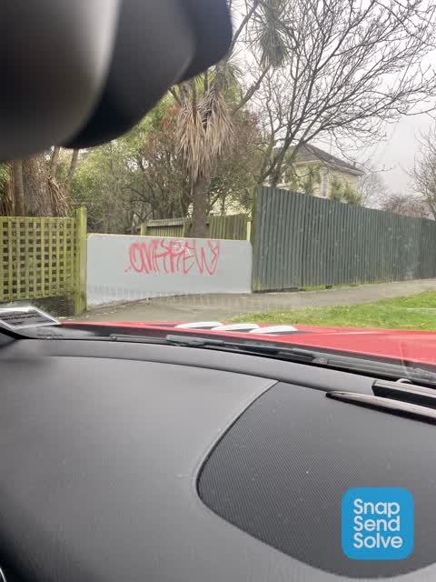 Graffiti, a report photo