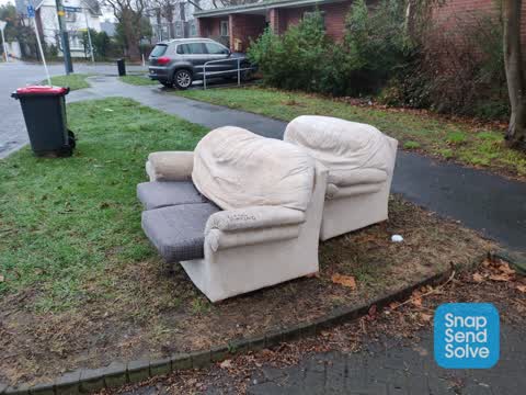 Rubbish/Recycling — a report photo