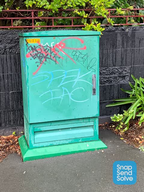 Graffiti, a report photo