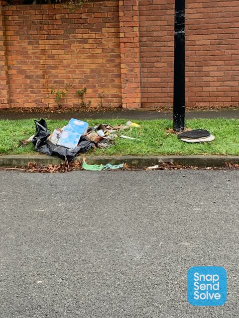 Rubbish/Recycling, a report photo