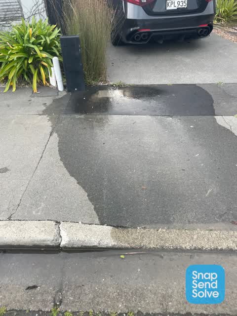 Water Leak, a report photo