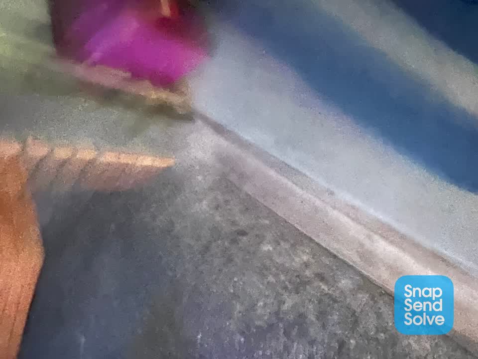 The photograph attached to this flooding report