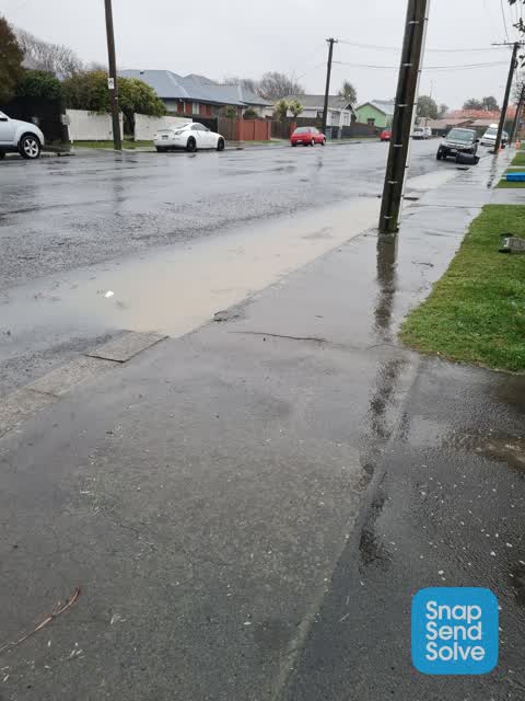 Flooding, a report photo
