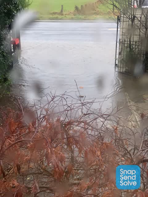 Flooding, a report photo