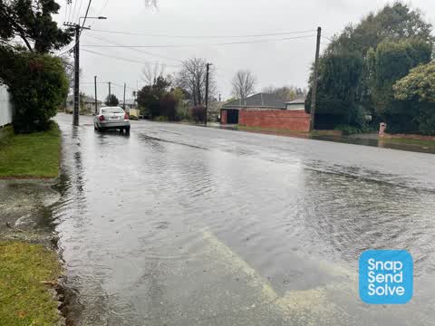 Flooding, a report photo