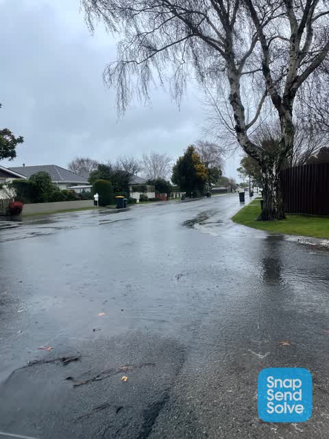 Flooding, a report photo
