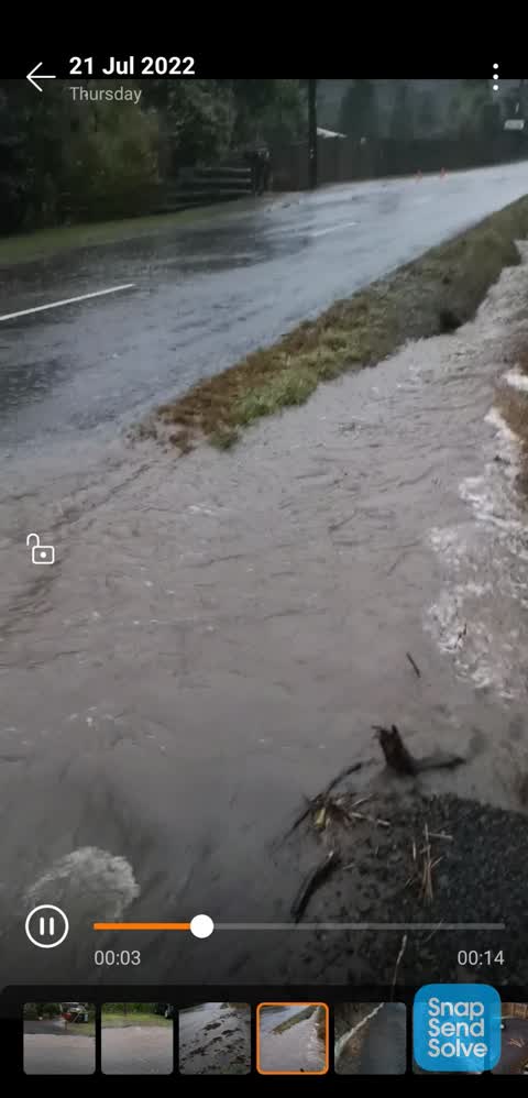Street Gutters / Storm Water, a report photo