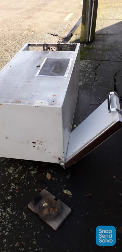 Dumped Rubbish, a report photo