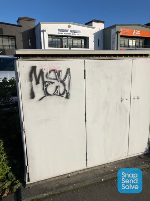 Graffiti, a report photo