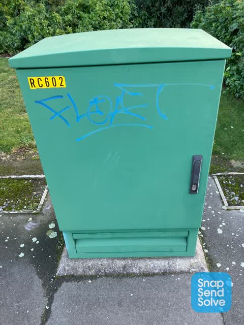 Graffiti, a report photo