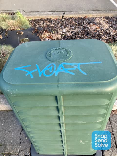 Graffiti, a report photo