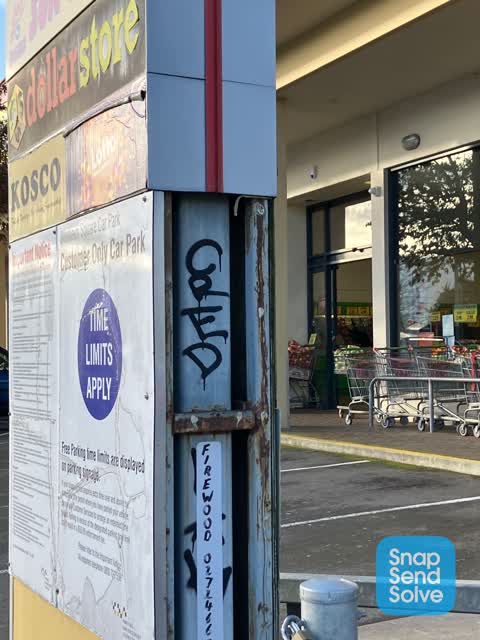 Graffiti, a report photo
