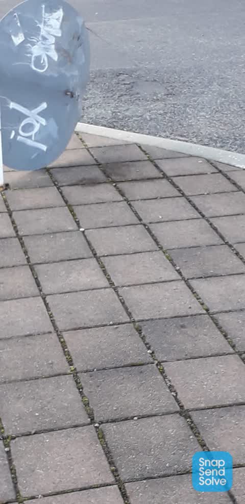 Graffiti, a report photo