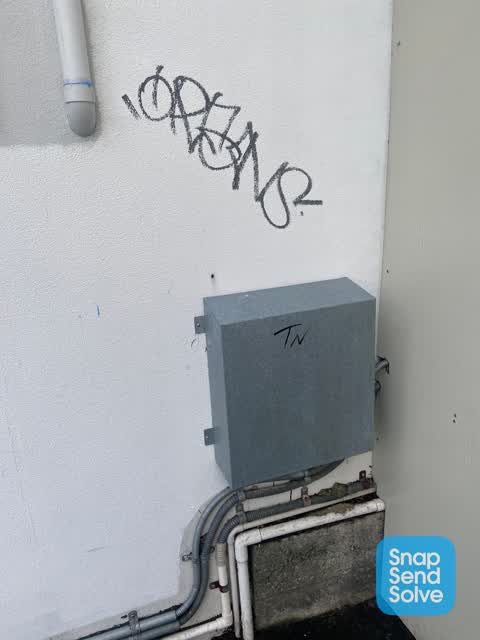 Graffiti, a report photo