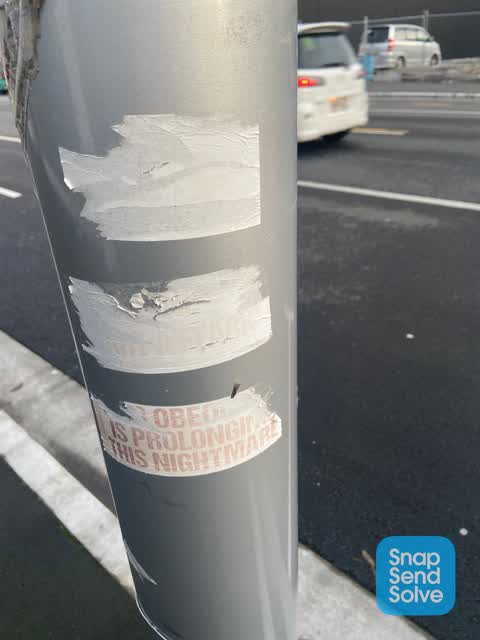 Graffiti, a report photo