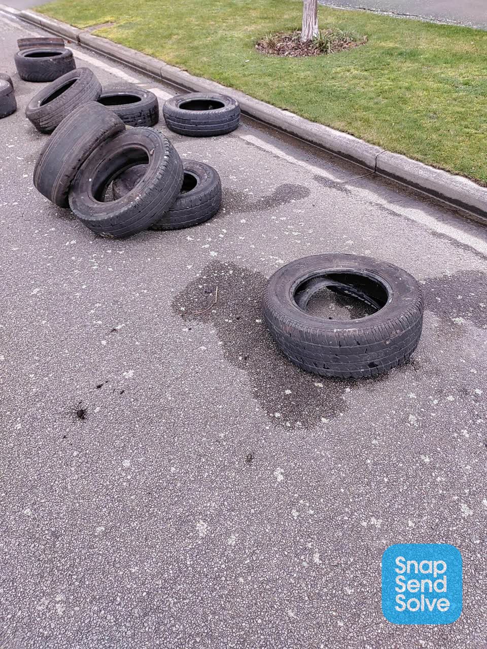 The photograph attached to this pollution - general report