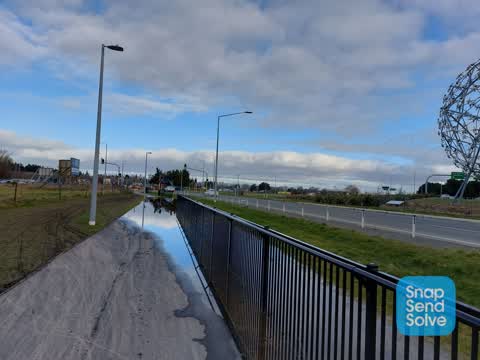 Flooding, a report photo