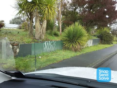 Graffiti, a report photo