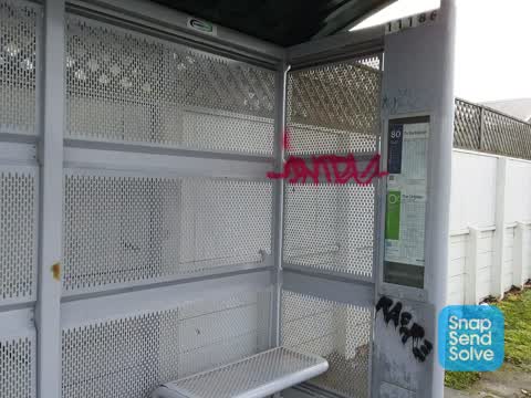 Graffiti, a report photo