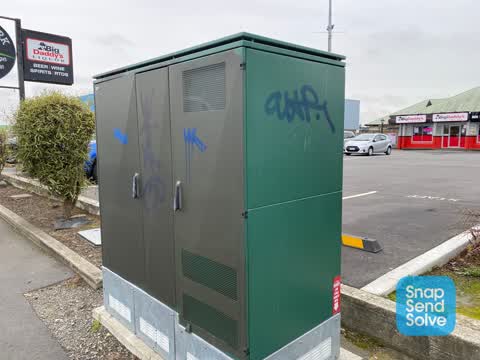 Graffiti — a report photo