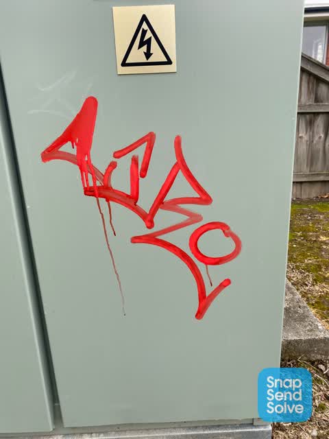 Graffiti, a report photo