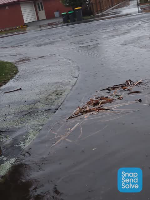 Flooding, a report photo