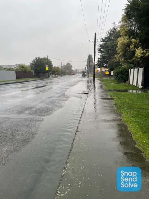 Flooding, a report photo