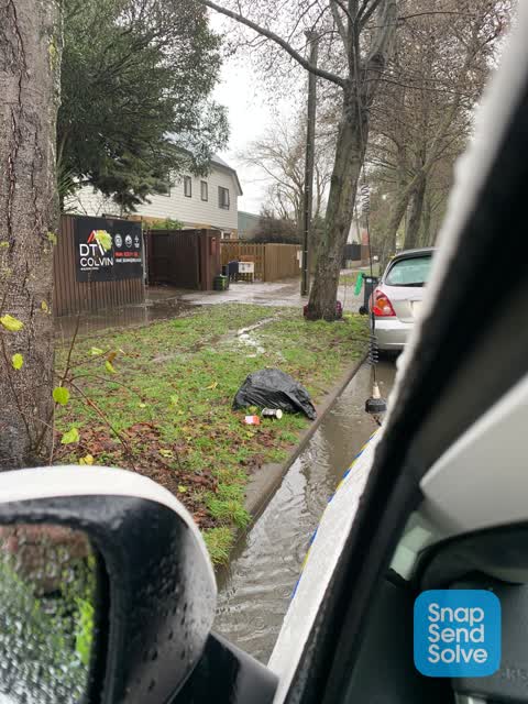 Dumped Rubbish, a report photo
