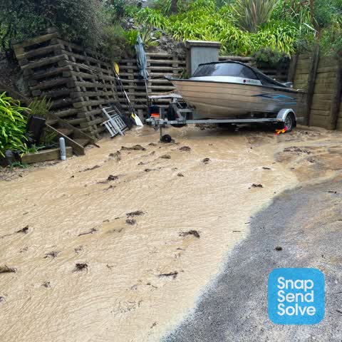 Flooding, a report photo