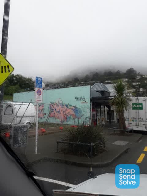 Graffiti — a report photo