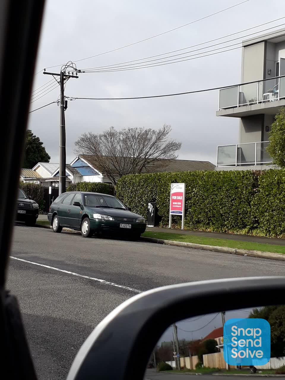 The photograph attached to this vandalism - general report