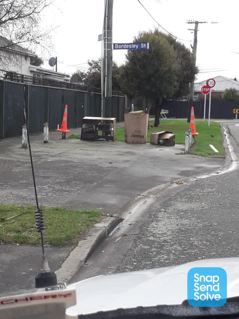 Dumped Rubbish, a report photo