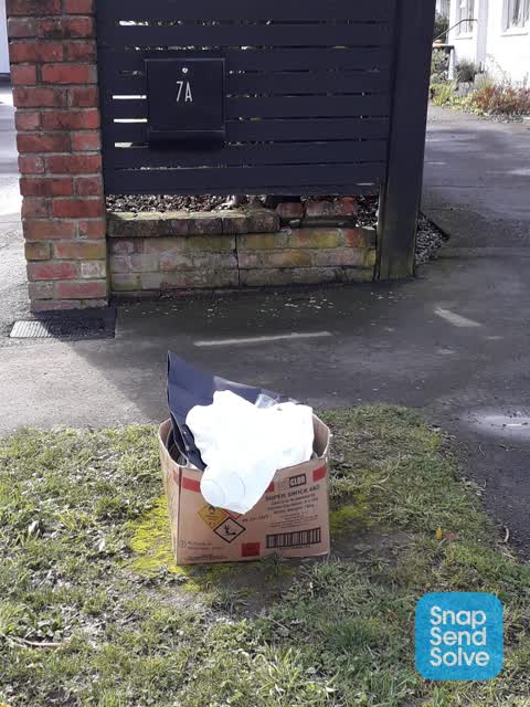 Dumped Rubbish, a report photo