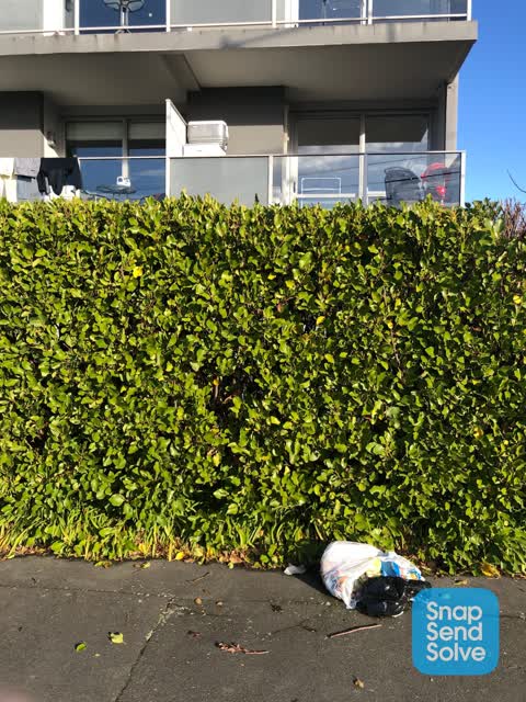 Dumped Rubbish — a report photo