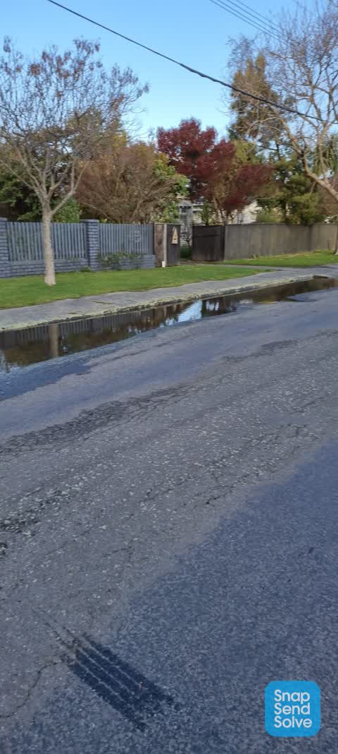 Flooding, a report photo