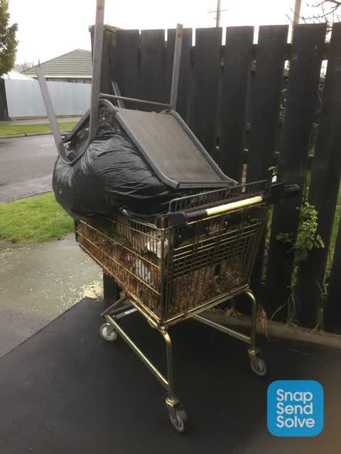 Dumped Rubbish, a report photo