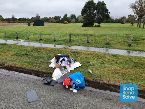 Dumped Rubbish, a report photo