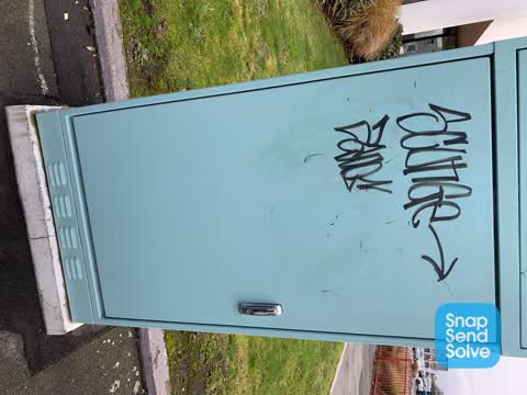 Graffiti, a report photo